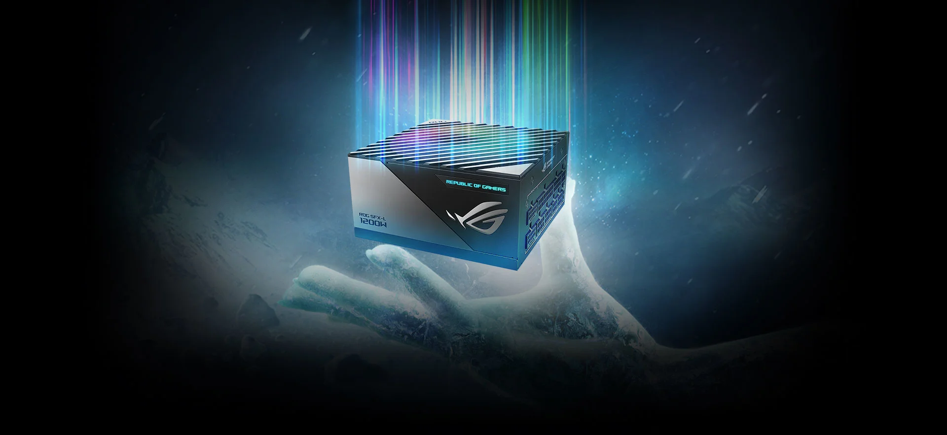 ROG-LOKI-1200T-SFX-L-GAMING MODÜLER ATX 3.0 UYUMLU 120MM PWM ARGB FAN PCIe 5.0 10 YIL GARANTI