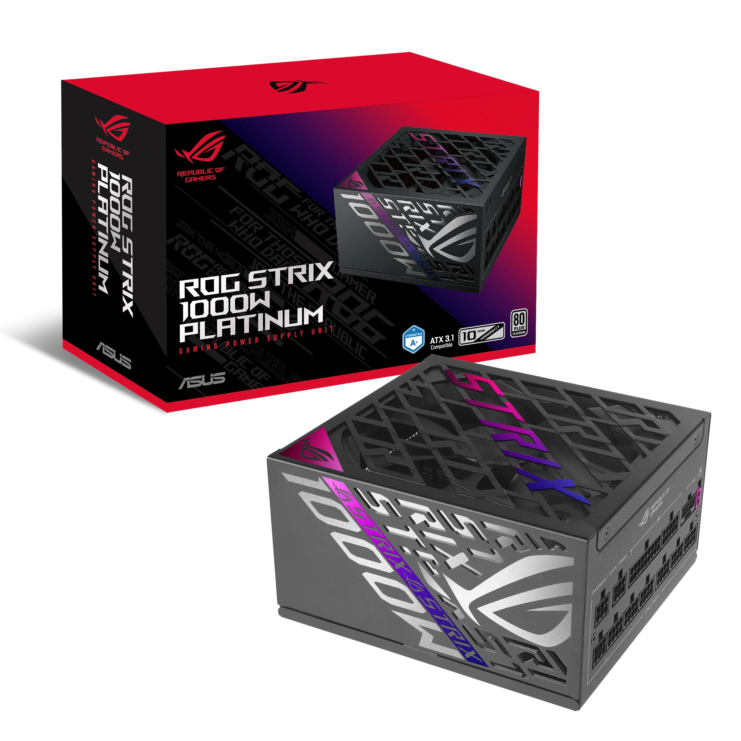 ROG-STRIX-1000P WHITE TAM MODÜLER GÜÇ KAYNAĞI