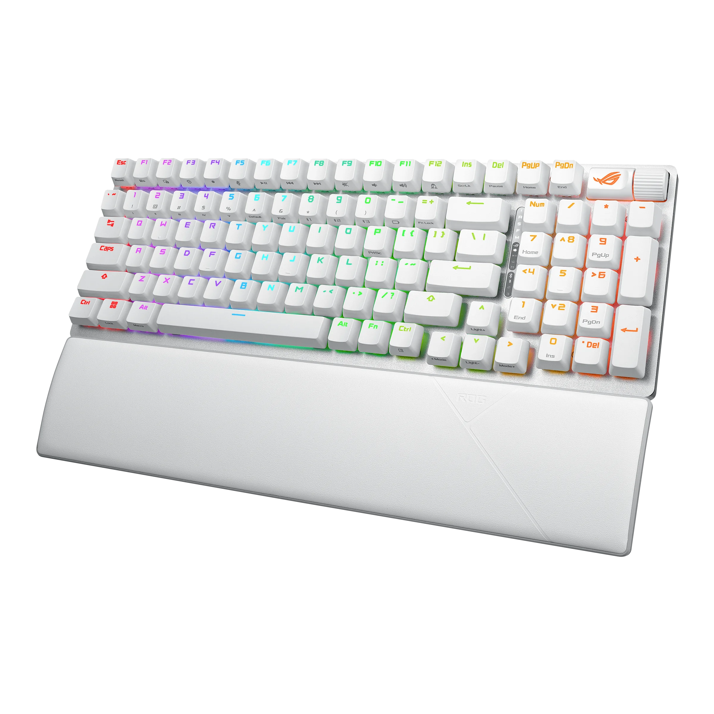 ROG STRIX SCOPE II 96 WIRELESS OYUNCU KLAVYESİ 3 FARKLI BAGLANTI TURKCE TUS DİZİLİMİ (2.4GHz RF BLUETOOTH KABLOLU) ROG NX SNOW MEKANİK SWITCH AURA SYN