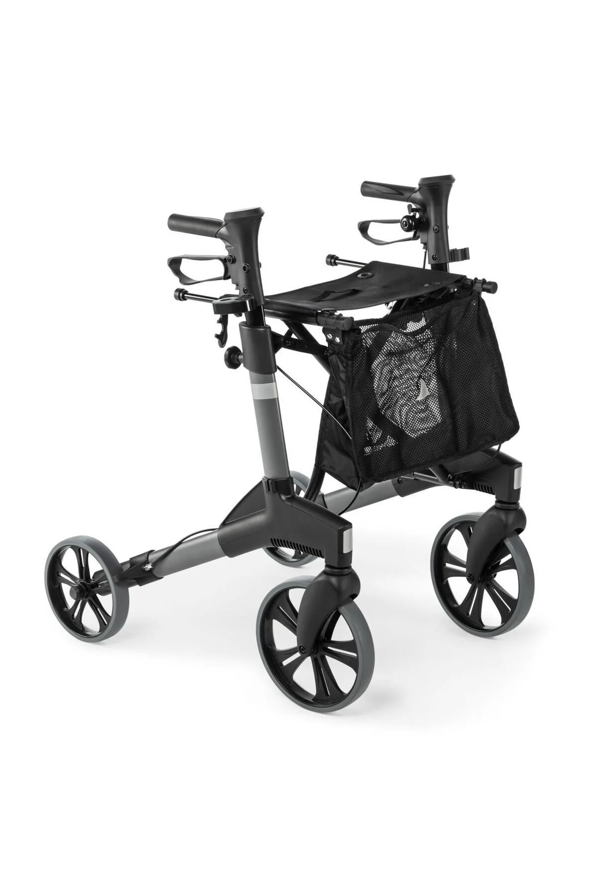 Rolatör 4 Tekerli Yürüteç Rollatör Lüx Oturaklı Katlanabilir Lüx 