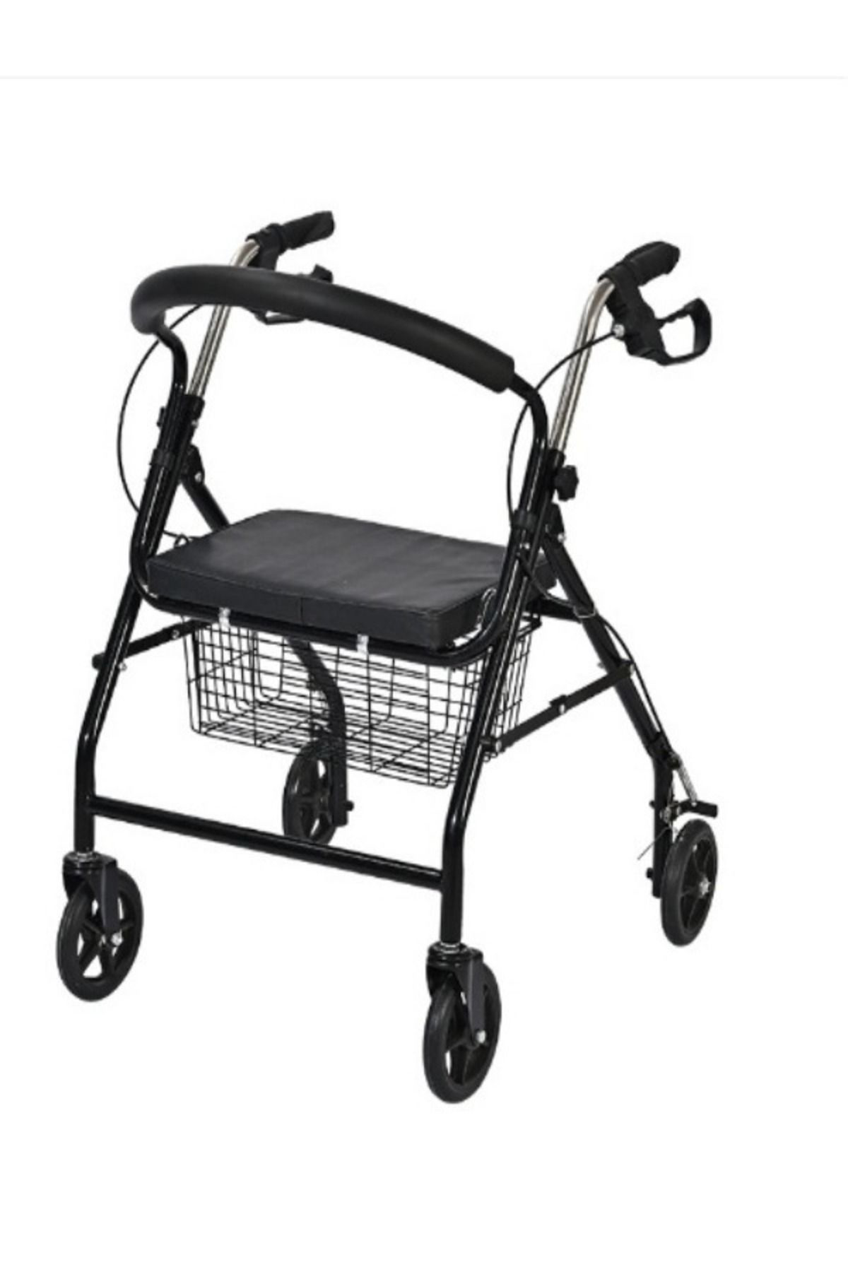 Medikalöztürk Rolatör Tekerlekli Yürüteç Hasta Yaşli Yürüteçi Oturakli 4 Tekerl