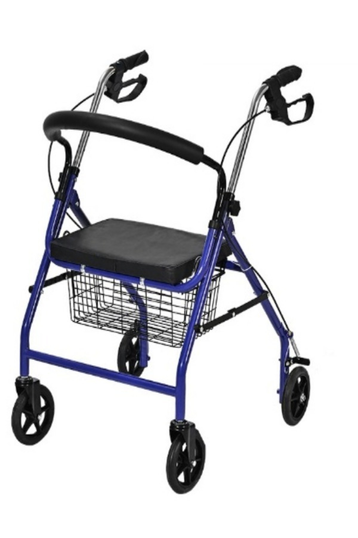 Medikalöztürk Rolatör Tekerlekli Yürüteç Hasta Yaşli Yürüteçi Oturakli 4 Tekerl