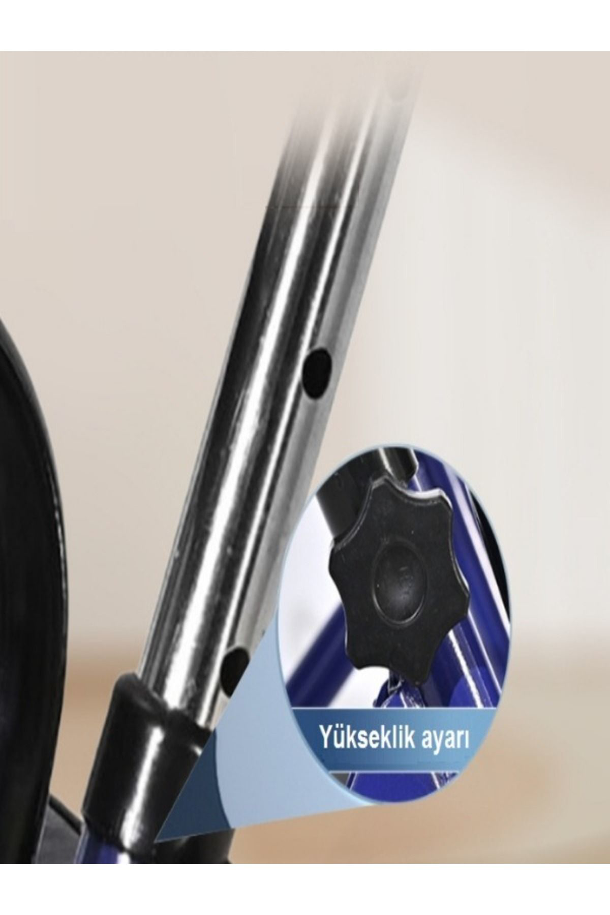 Medikalöztürk Rolatör Tekerlekli Yürüteç Hasta Yaşli Yürüteçi Oturakli 4 Tekerl