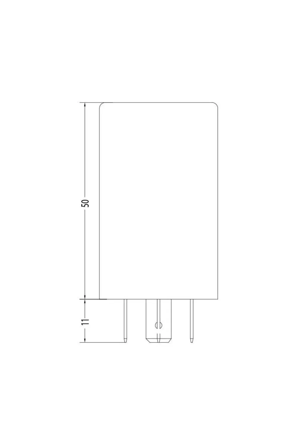 Röle Cam Rezistans 12 Volt Srt945
