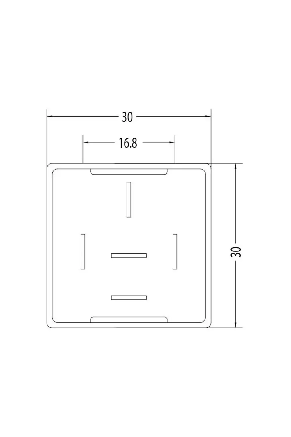 Röle Cam Rezistans 12 Volt Srt945