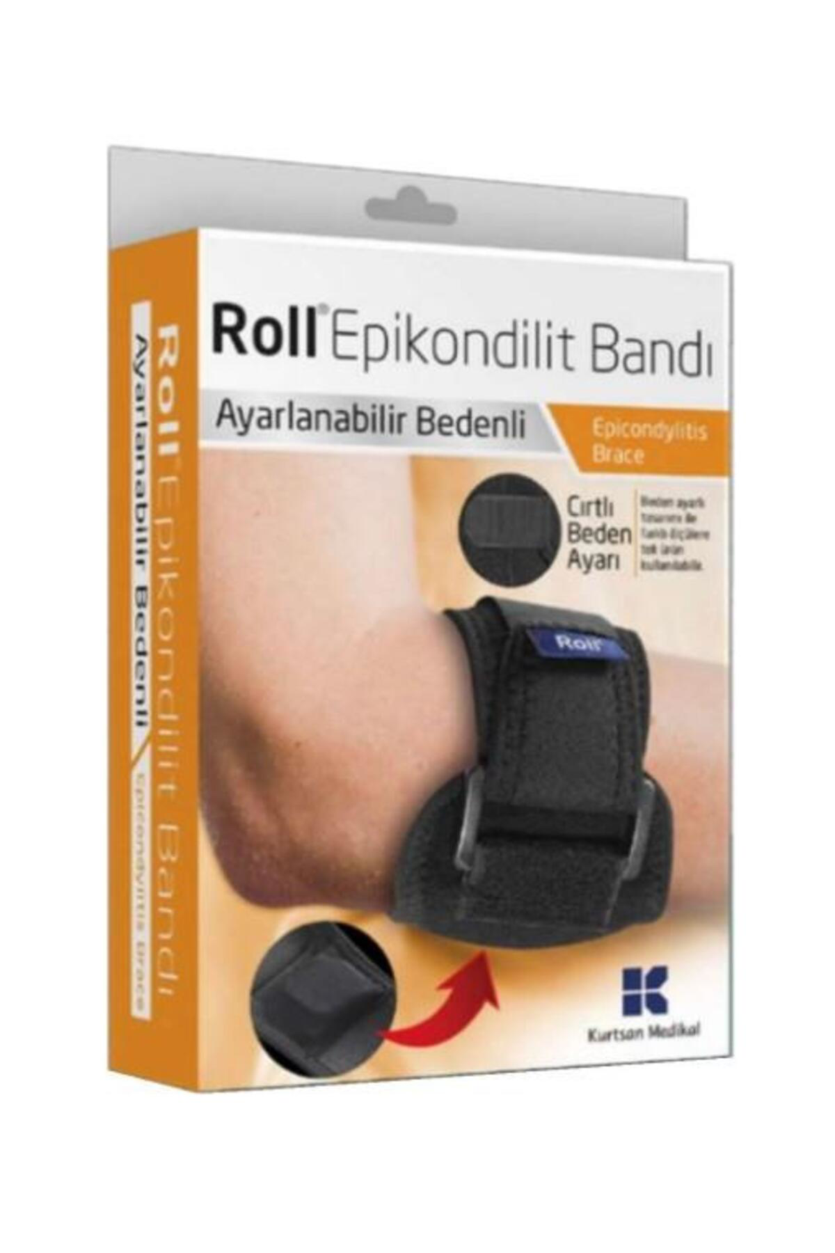 Kurtsan Medikal Roll Medikal Epikondilit Bandı | Ayarlanabilir Bedenli