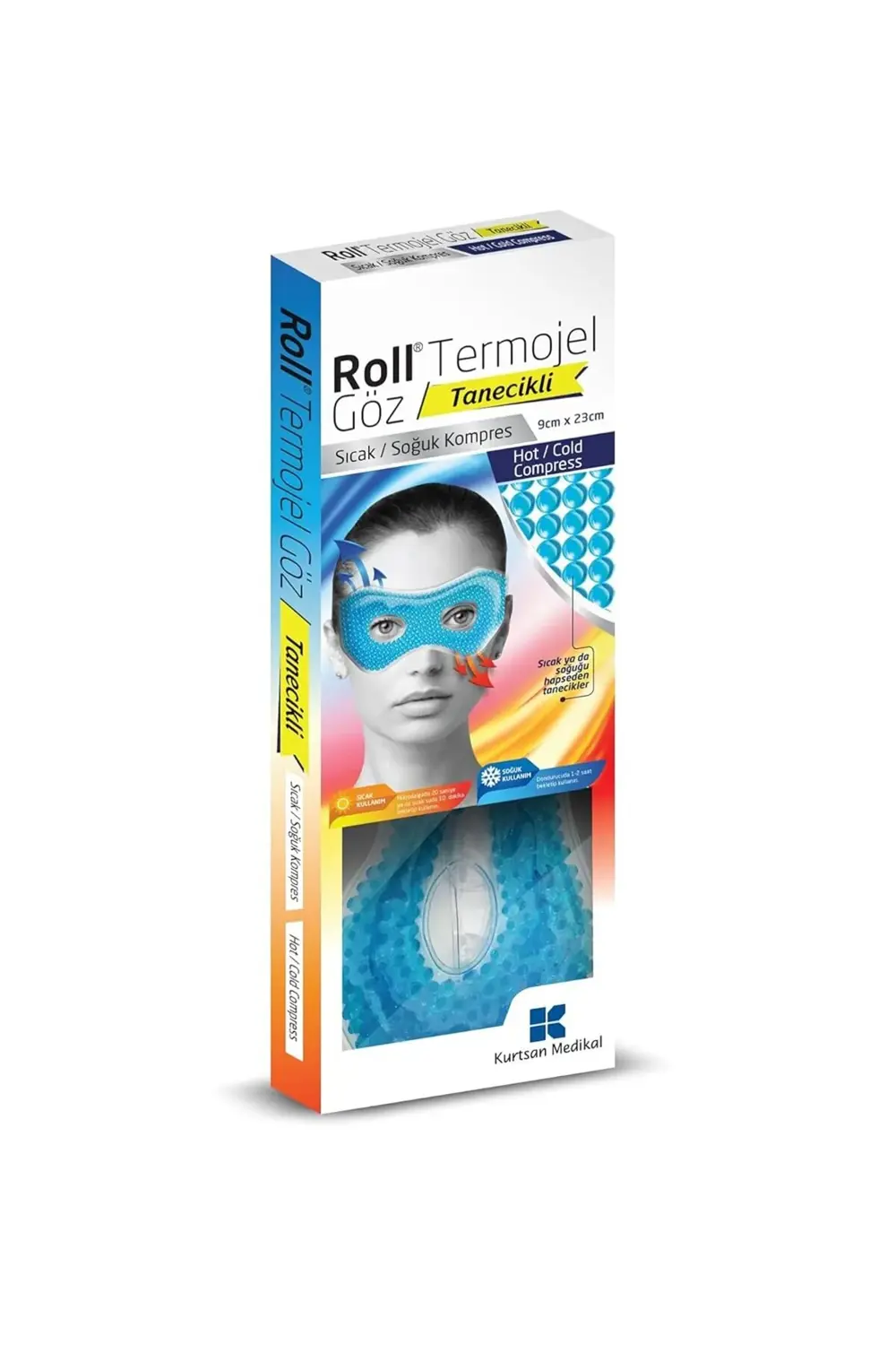 Roll Termojel Göz Tanecikli Sıcak-Soğuk Kompres