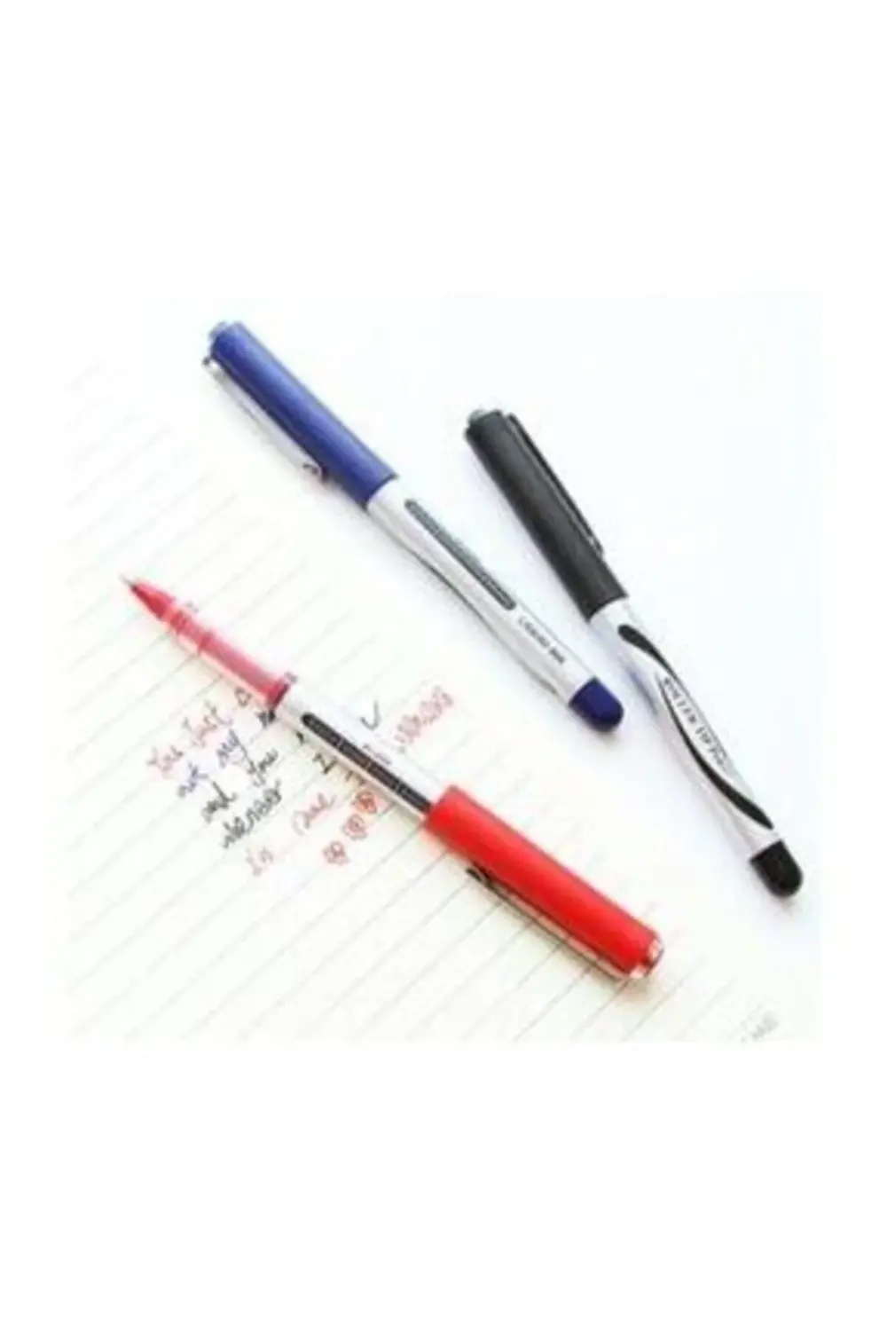 Roller Pilot Kalem 3 Renk (mavi-kırmızı-siyah) Set