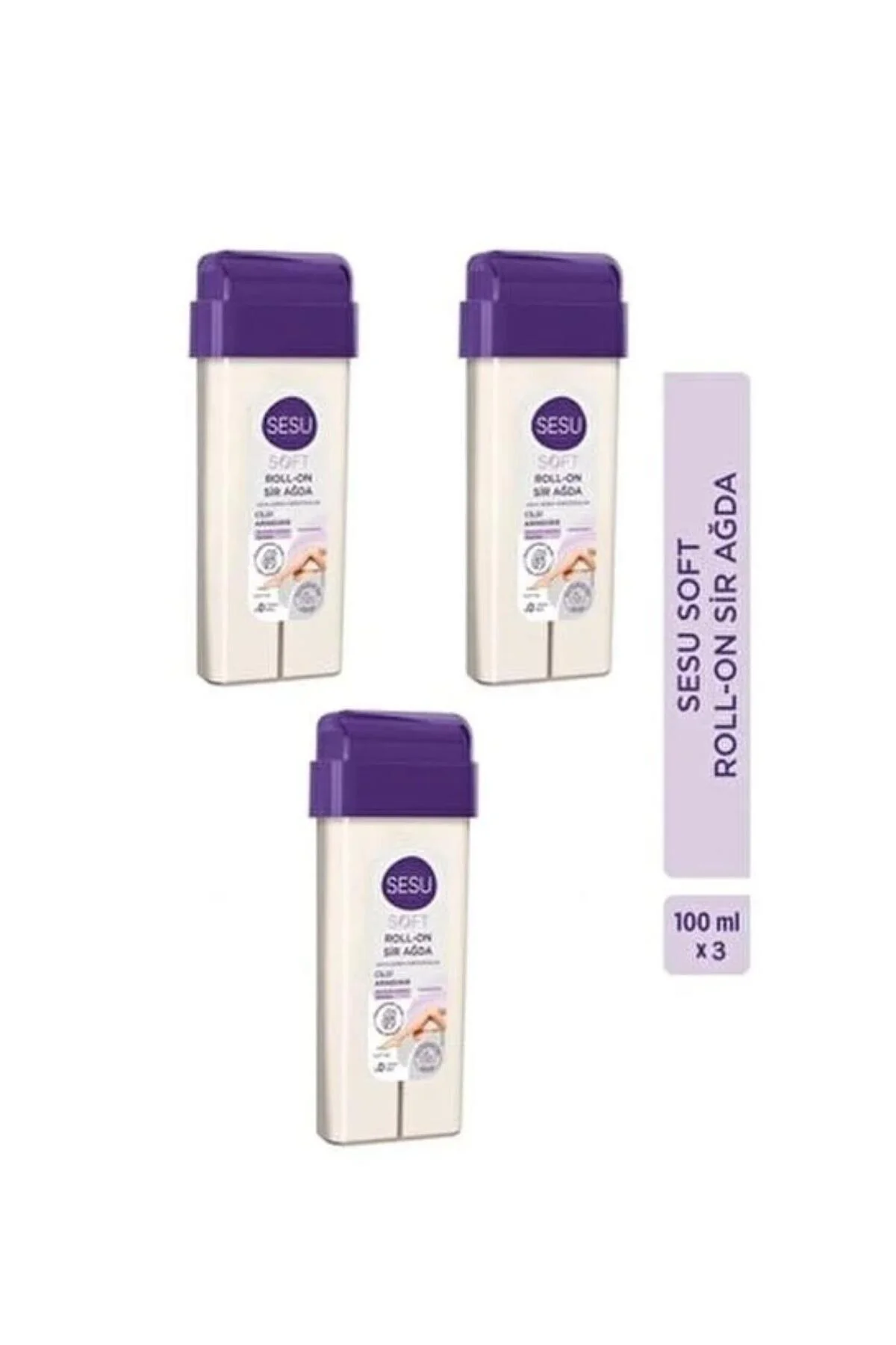 ROLLON SIR AGDA SOFT 100 ML X 3ADET