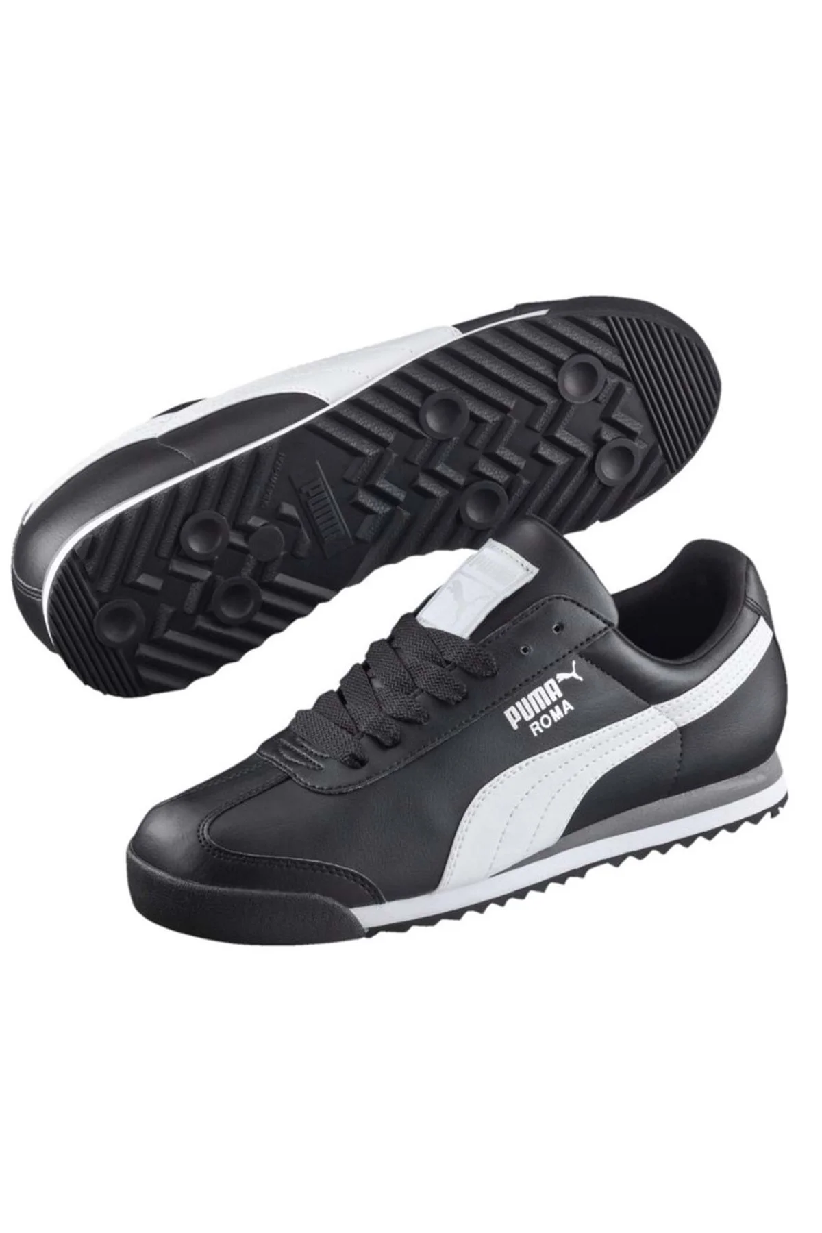 Roma Basic 353572-11 Erkek Spor Ayakkabı SİYAH-BEYAZ
