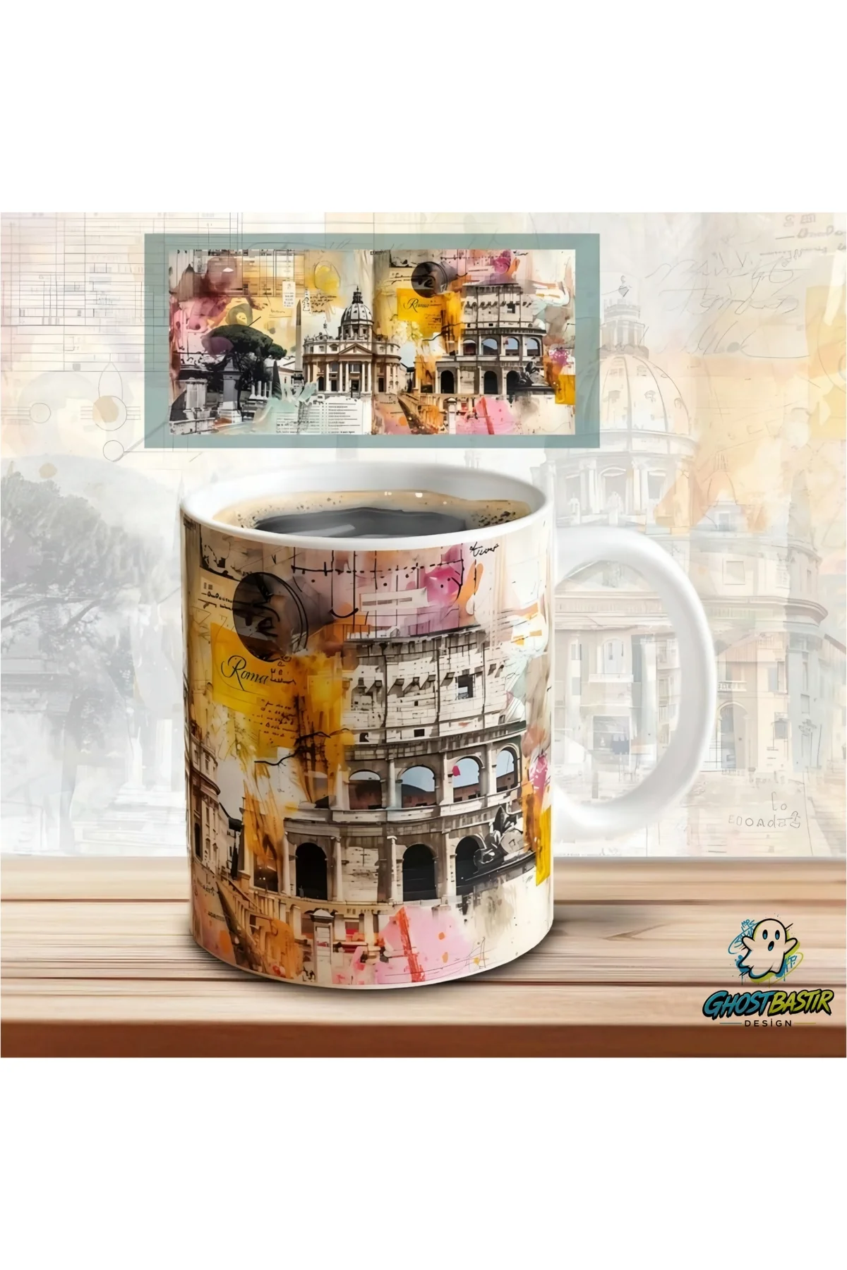 Roma Kupa Bardak | Tek Adet K0668