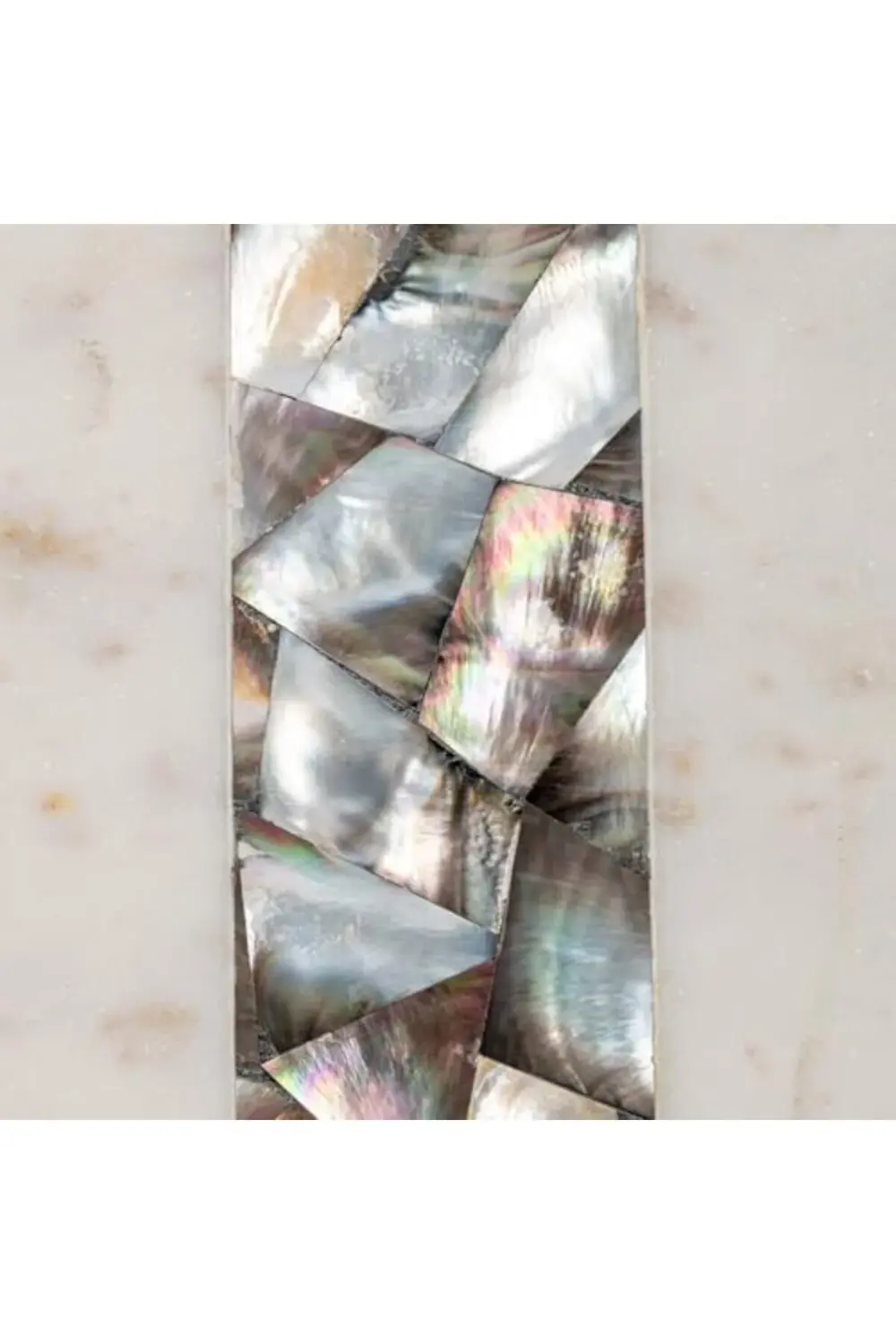 Romano Mermer Servislik 14x14x1.76 cm Beyaz 395519