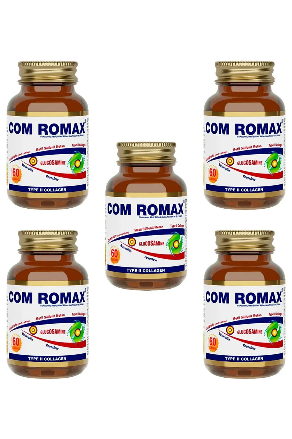 Romax 60 Tablet Glukozamin 5'li Paket