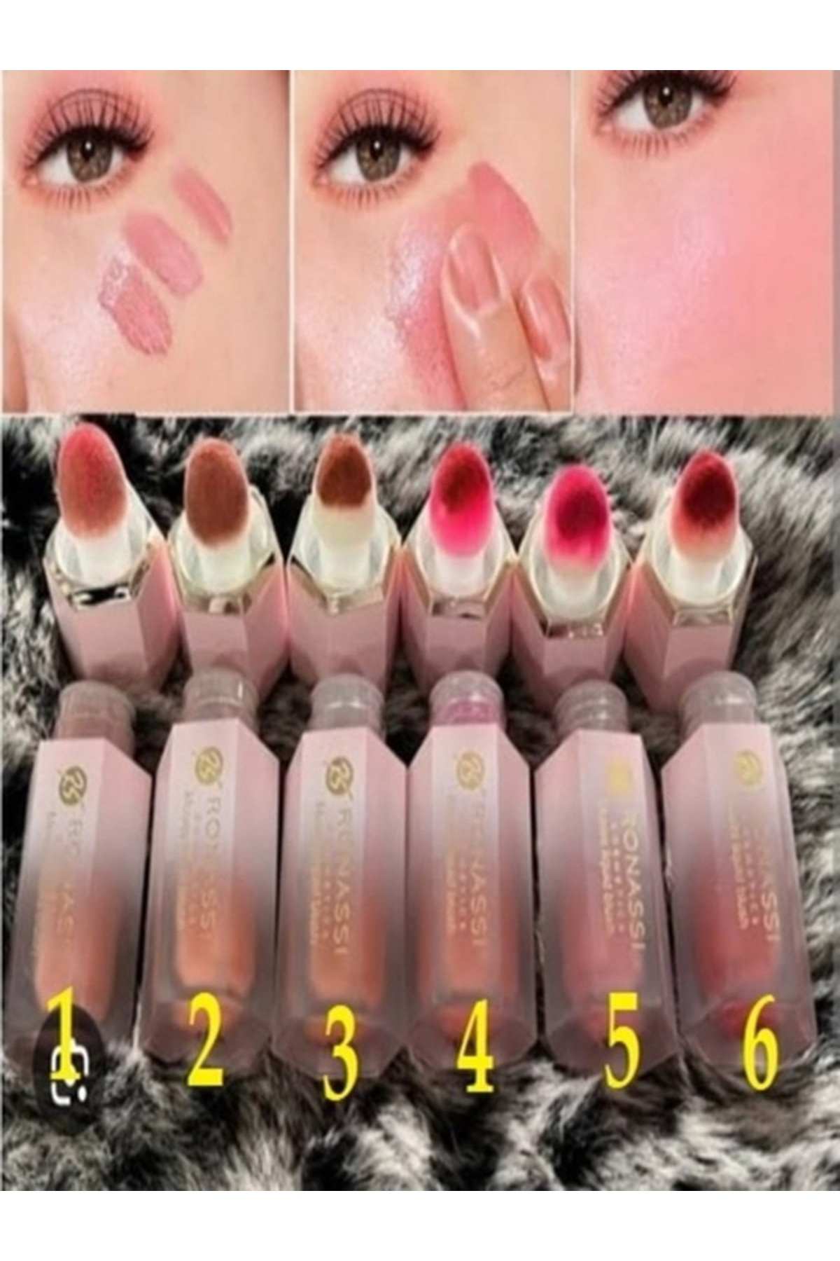 RONANSİ Mouss Liquid Blush Allık No:04