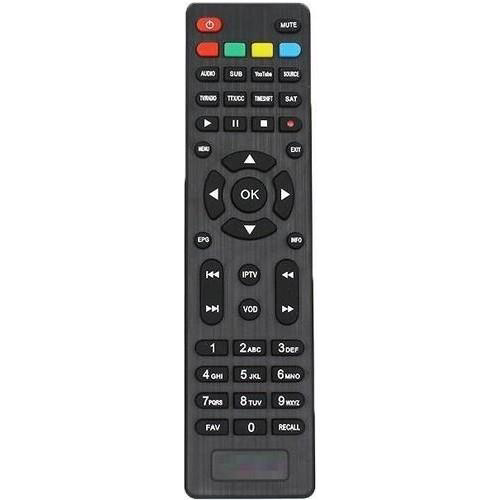 Ronax Mini Hd Cobra Uydu Alıcısı kumandası-Mavi Renk