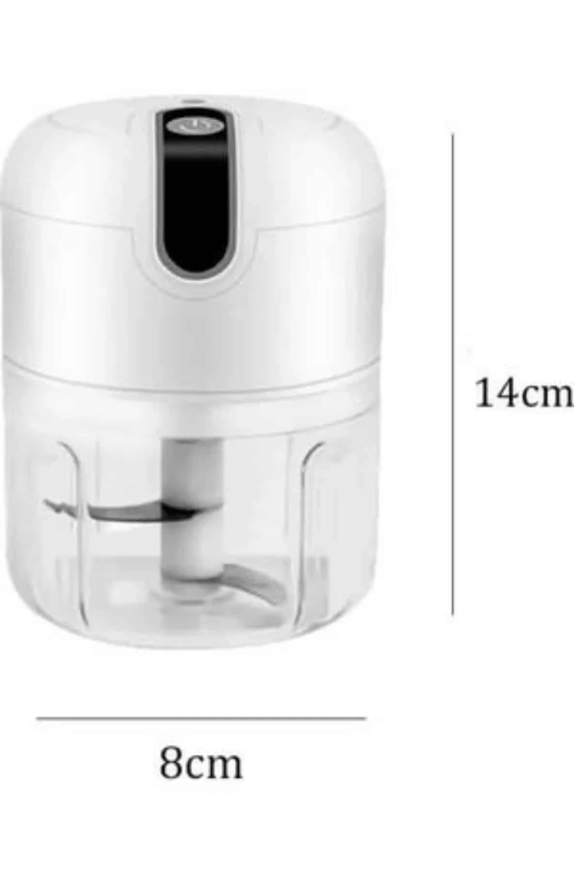 Rondo Doğrayıcı 250 ML Taşınabilir USB Şarjlı Pratik El Rondo Ble