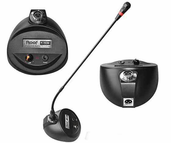 ROOF R-150D KÜRSÜ MİKROFONU DİNAMİK VOLUME KONTROL (4741)