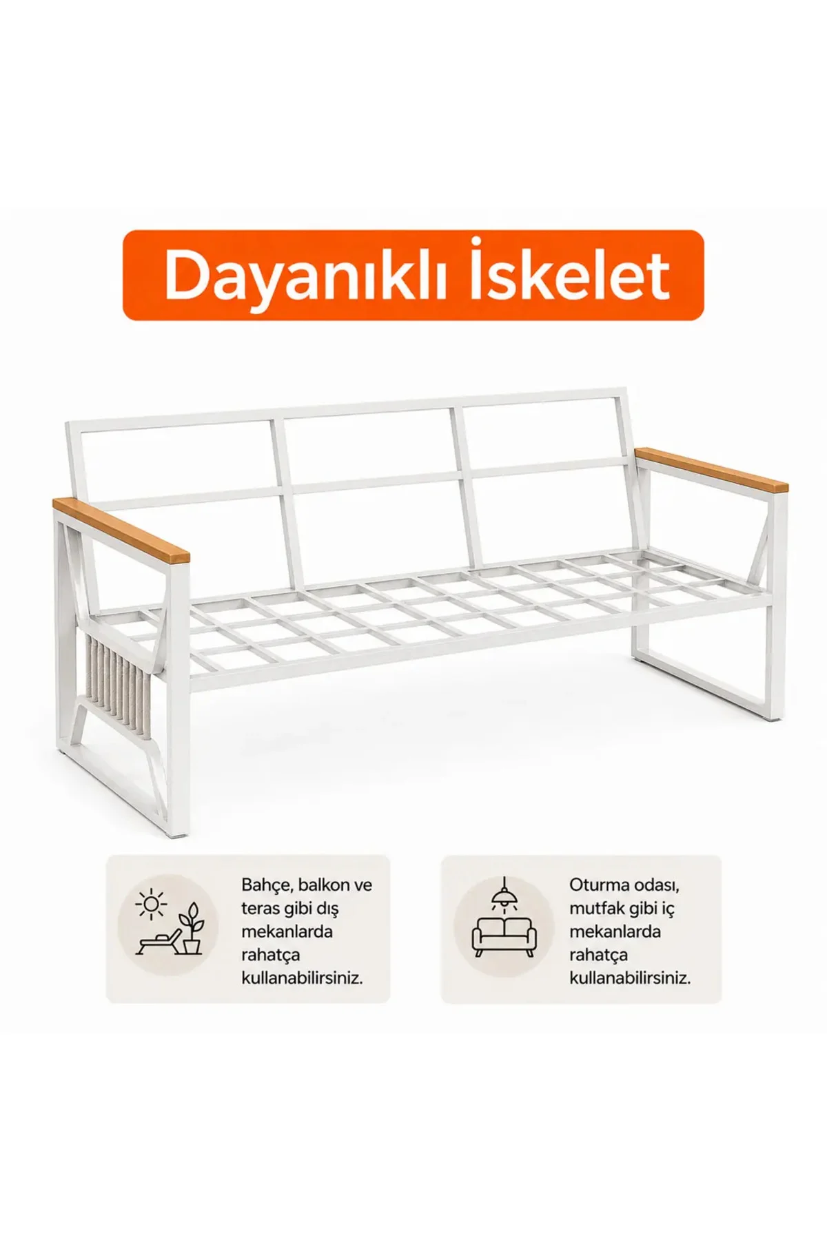 Rosa Krem 3+1+1 Masalı 2 Puflu Bahçe Oturma Grubu – 2 Kırlent Hediyeli Fiyatı, Yorumları ve Özellikleri