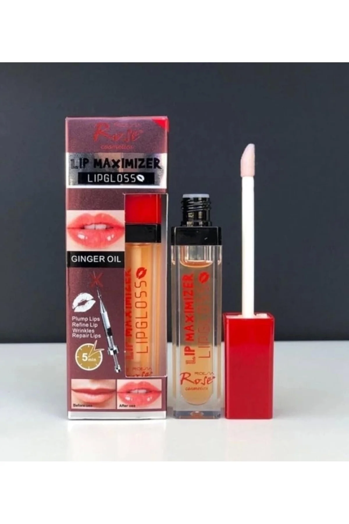 Rose Cosmetics Dudak Dolgunlaştırıcı Doğal Görünüm Dudak Parlatıc