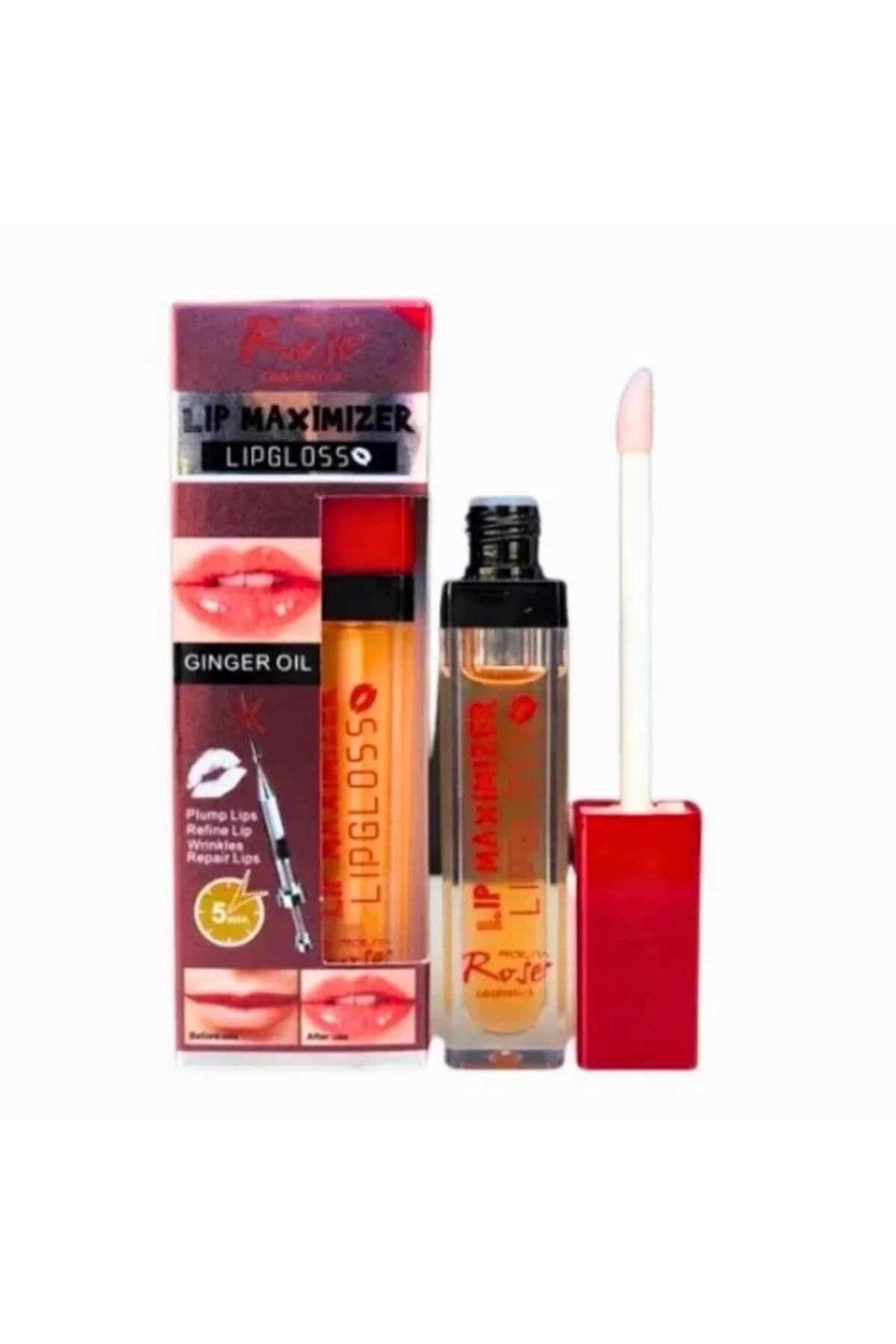 Rose Cosmetics Dudak Dolgunlaştırıcı Doğal Görünüm Dudak Parlatıc