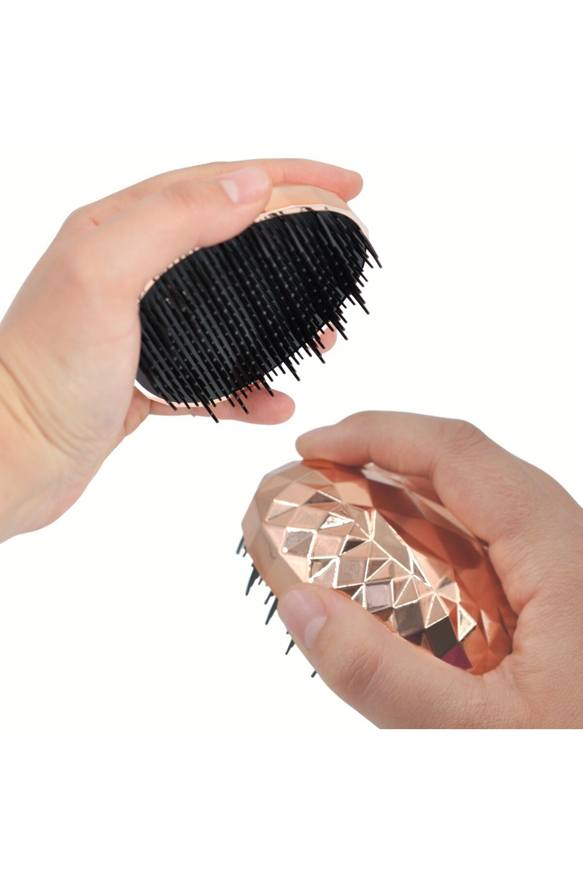 Ok Aksesuar Rose Gold Saç Düzleştirici Tarak Geniş Aralıklı Her Saç Tipine Uy Ok Aksesuar Rose Gold Saç Düzleştirici Tarak Geniş Aralıklı Her Saç Tipine Uy