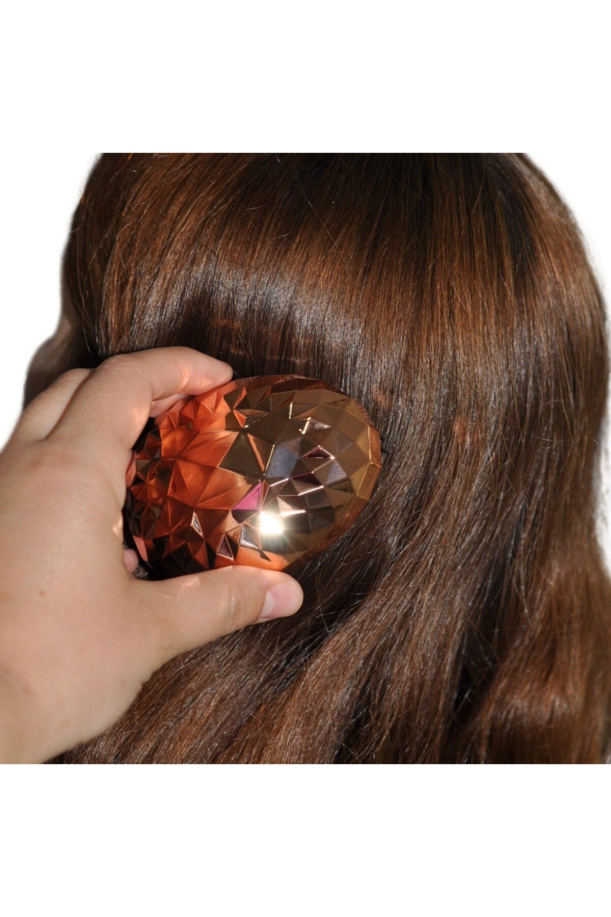 Ok Aksesuar Rose Gold Saç Düzleştirici Tarak Geniş Aralıklı Her Saç Tipine Uy Ok Aksesuar Rose Gold Saç Düzleştirici Tarak Geniş Aralıklı Her Saç Tipine Uy