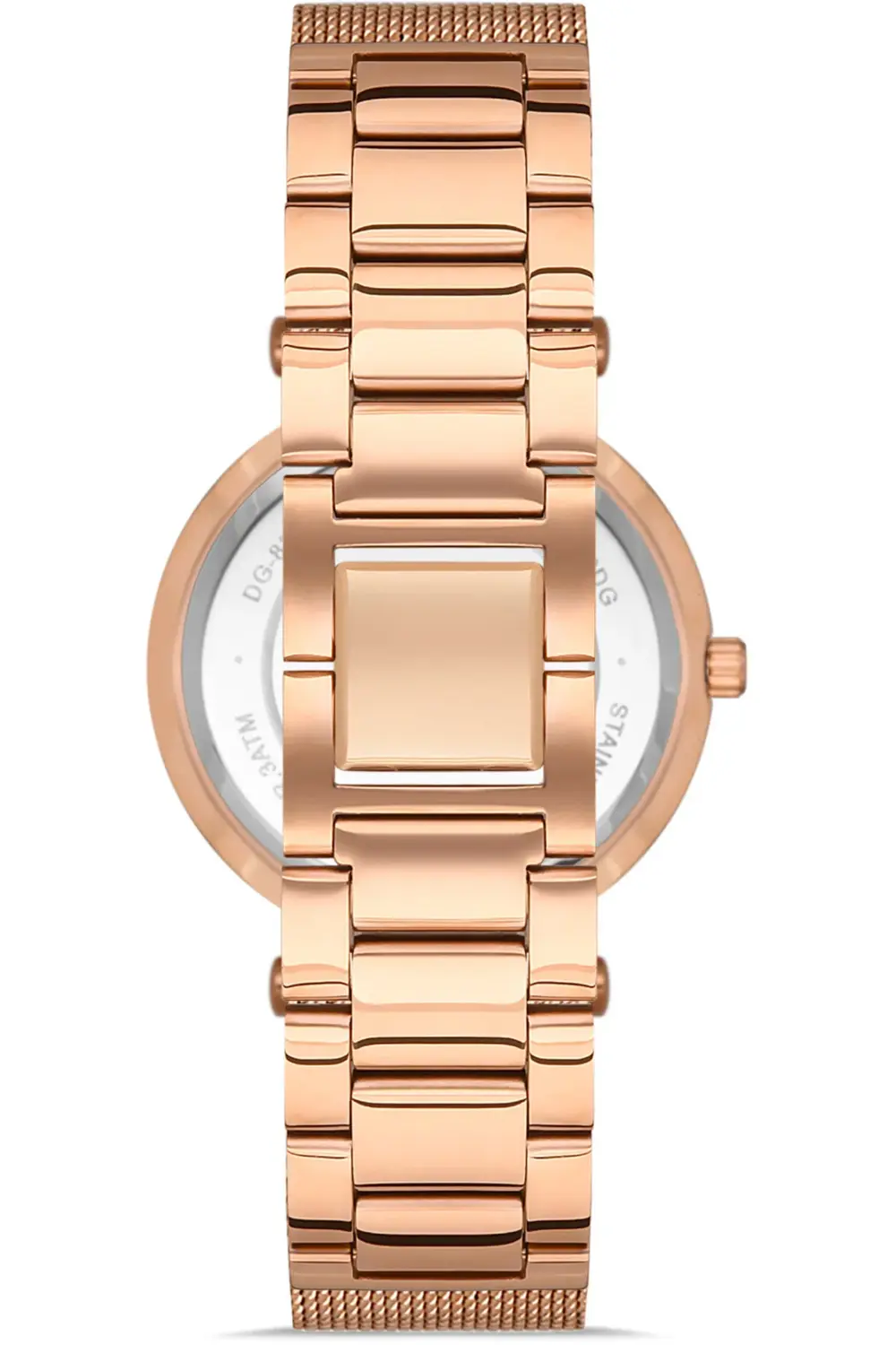 ROSE KAPLAMALI BEYAZ KADRANLI KADIN KOL SAATİ DG-8241LC-C1