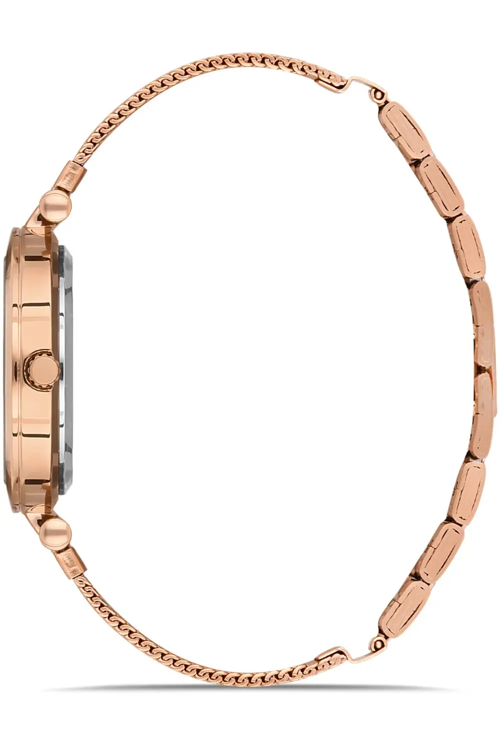 ROSE KAPLAMALI BEYAZ KADRANLI KADIN KOL SAATİ DG-8241LC-C1