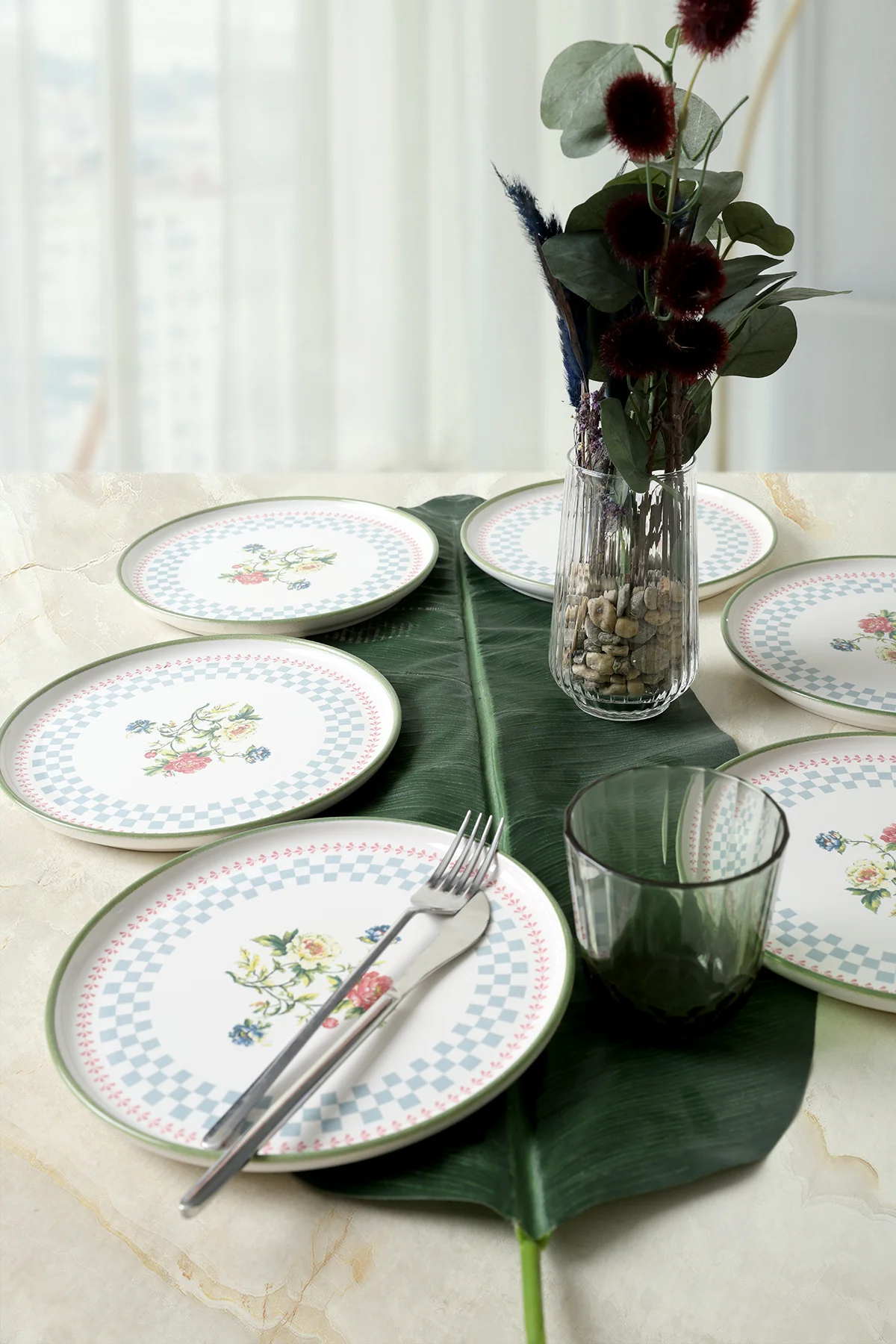 Rose Line Nordic Pasta Tabağı 22 Cm 6 Adet 22911