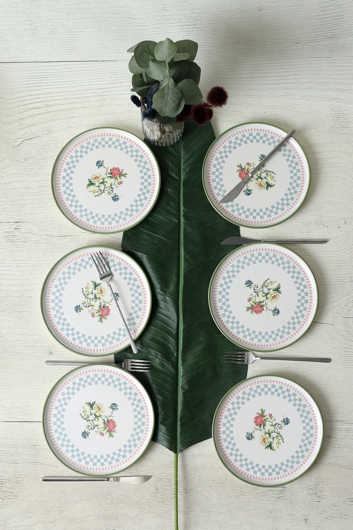 Rose Line Nordic Pasta Tabağı 22 Cm 6 Adet 22911