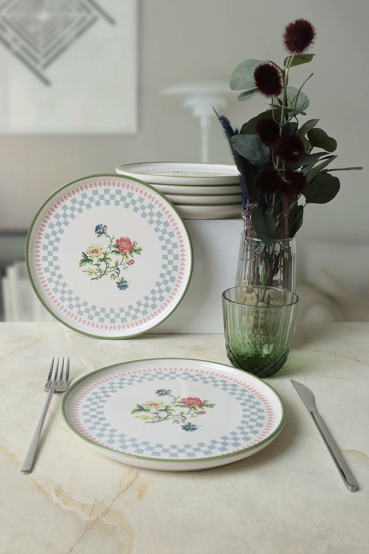 Rose Line Nordic Pasta Tabağı 22 Cm 6 Adet 22911