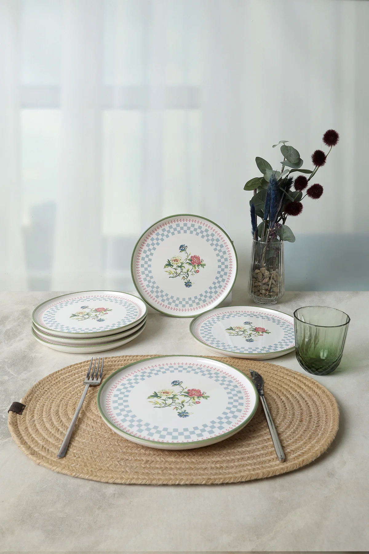 Rose Line Nordic Pasta Tabağı 22 Cm 6 Adet 22911