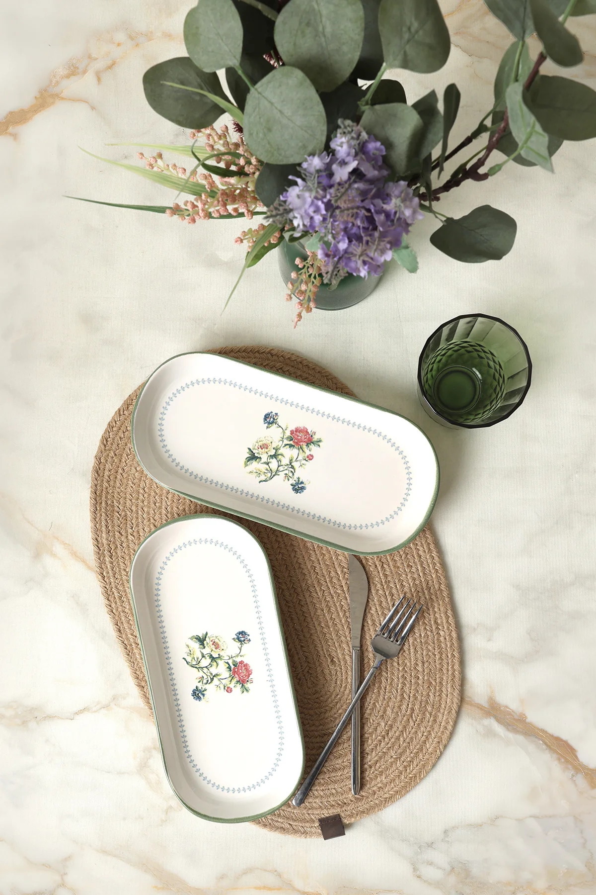 Rose Line Noyan Kayık Tabak 26 Cm 2 Adet 22913
