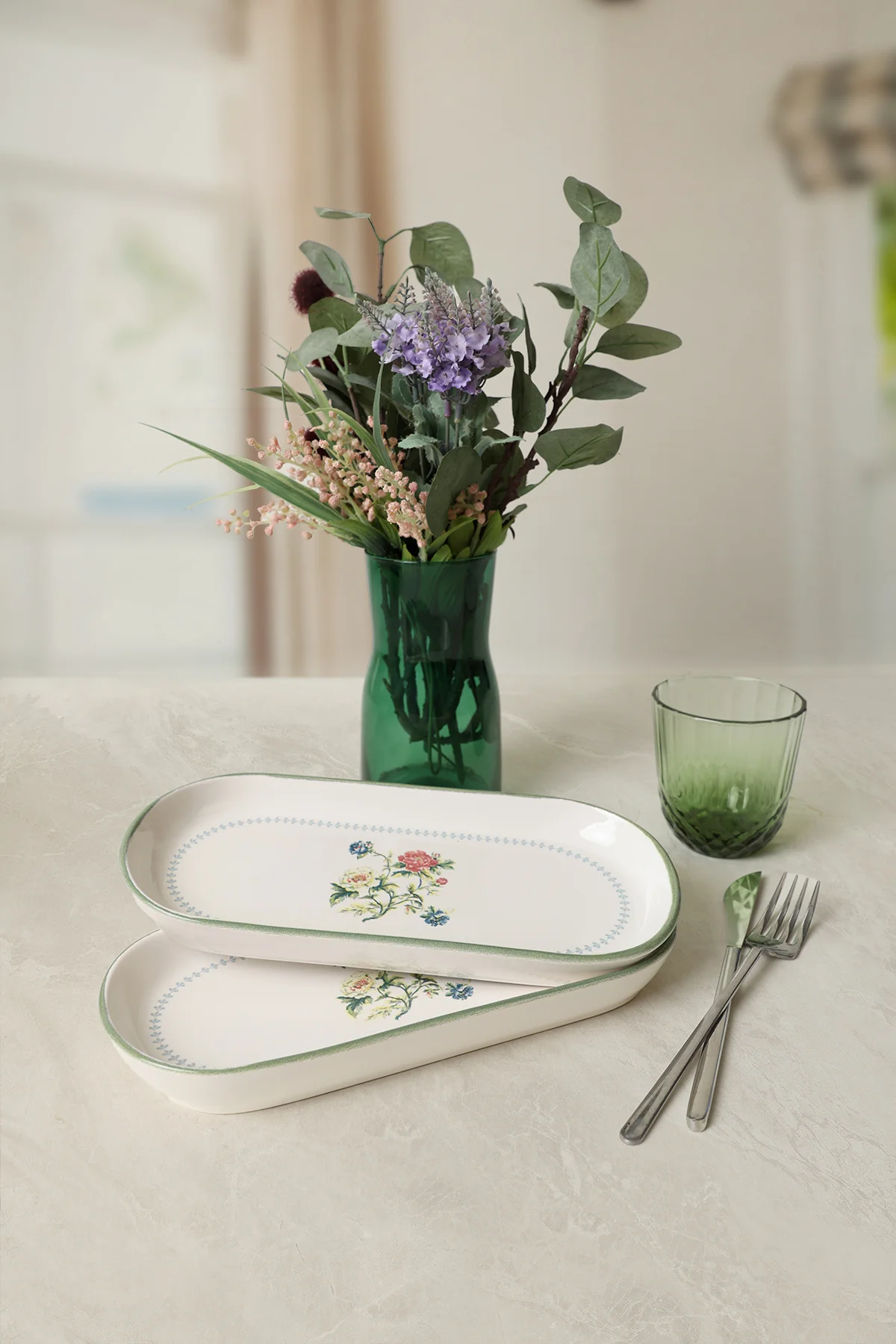 Rose Line Noyan Kayık Tabak 26 Cm 2 Adet 22913