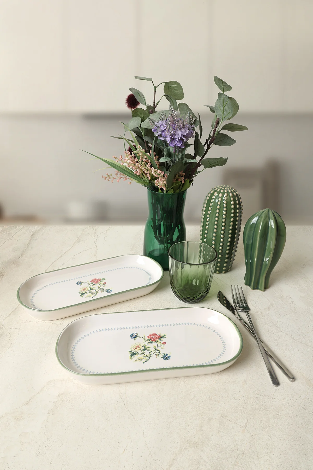 Rose Line Noyan Kayık Tabak 26 Cm 2 Adet 22913