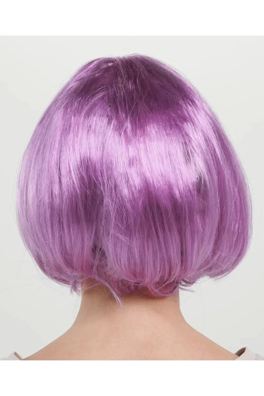 Rose Pembe Renk Düz Kesim Küt Parti Peruğu Kısa Takma Saç Rose Pembe Renk Düz Kesim Küt Parti Peruğu Kısa Takma Saç