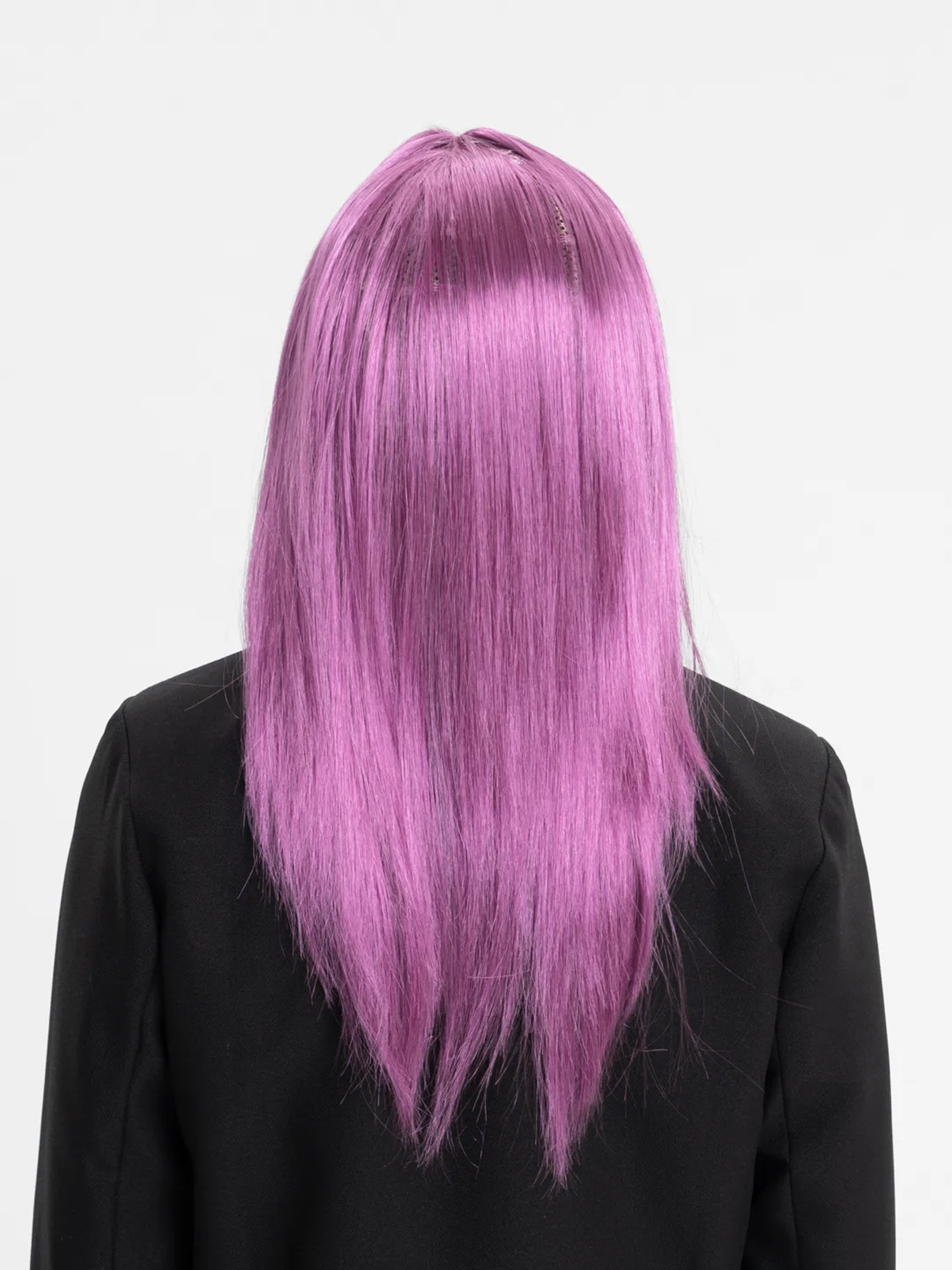 Rose Pembe Renk Düz Kesim Uzun Parti Peruğu Takma Saç Rose Pembe Renk Düz Kesim Uzun Parti Peruğu Takma Saç