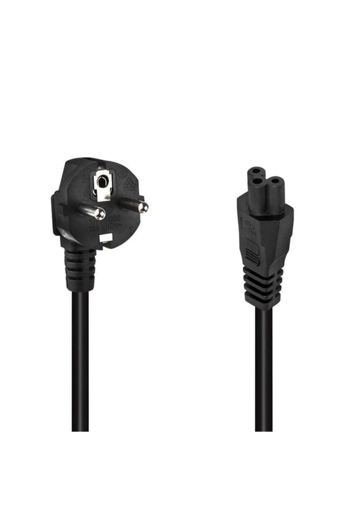 Rose RC-901 3x0.75 Mm Siyah 1.5 Metre Notebook Power Yonca Kablo 