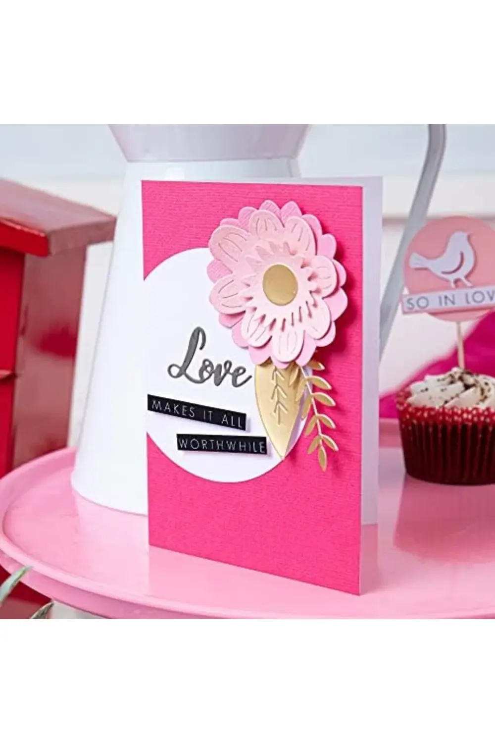 Rose, Surfacez, Yüzeyler-Zengin Kart Stoğu, 8x11,5 inç, 50'li Pak