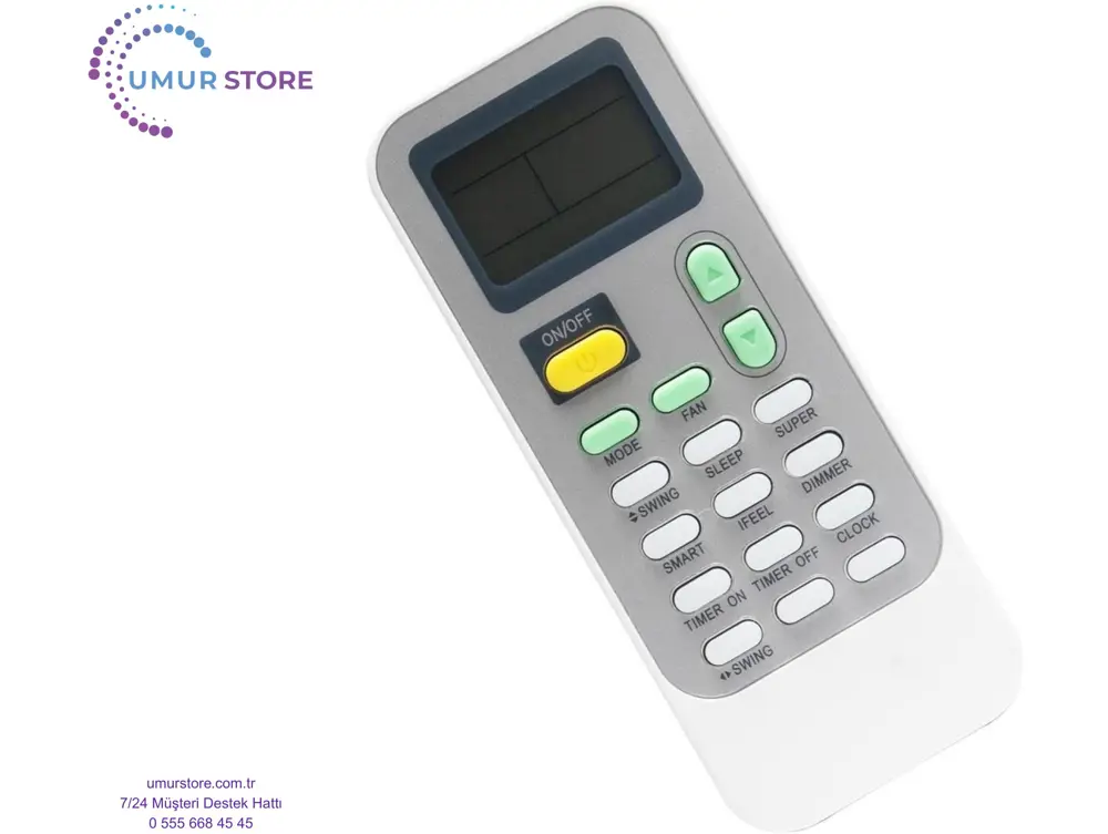 RoseAir AUF-48UR4RMPA8 Uyumlu Salon Tipi Klima Kumandası RoseAir AUF-48UR4RMPA8 Uyumlu Salon Tipi Klima Kumandası