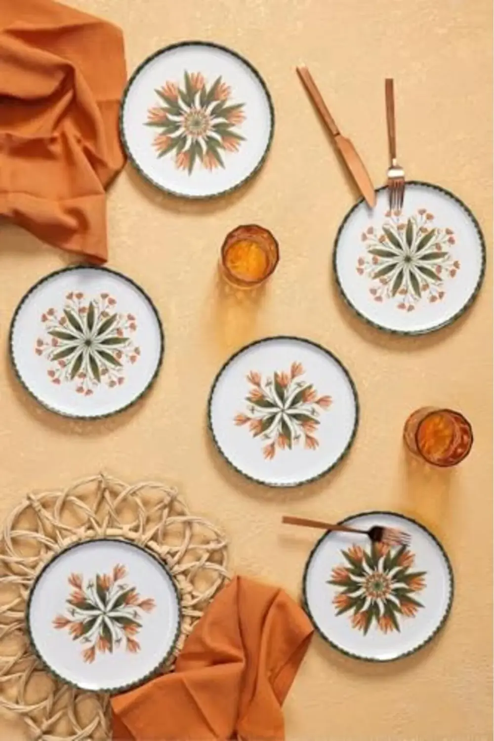 Rosids 6 Kişilik Pasta Takımı 20cm 6 Parça 04PPO000402 395519