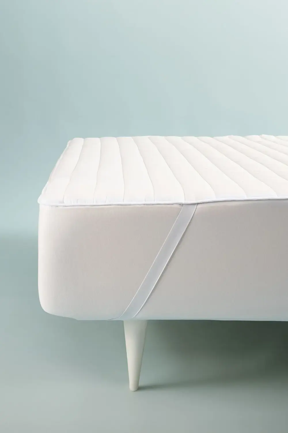 Rosy Beyaz Kapitoneli Lastikli Yatak Alezi 100x200 Cm