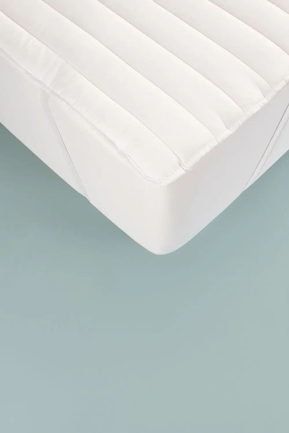 Rosy Beyaz Kapitoneli Lastikli Yatak Alezi 100x200 Cm