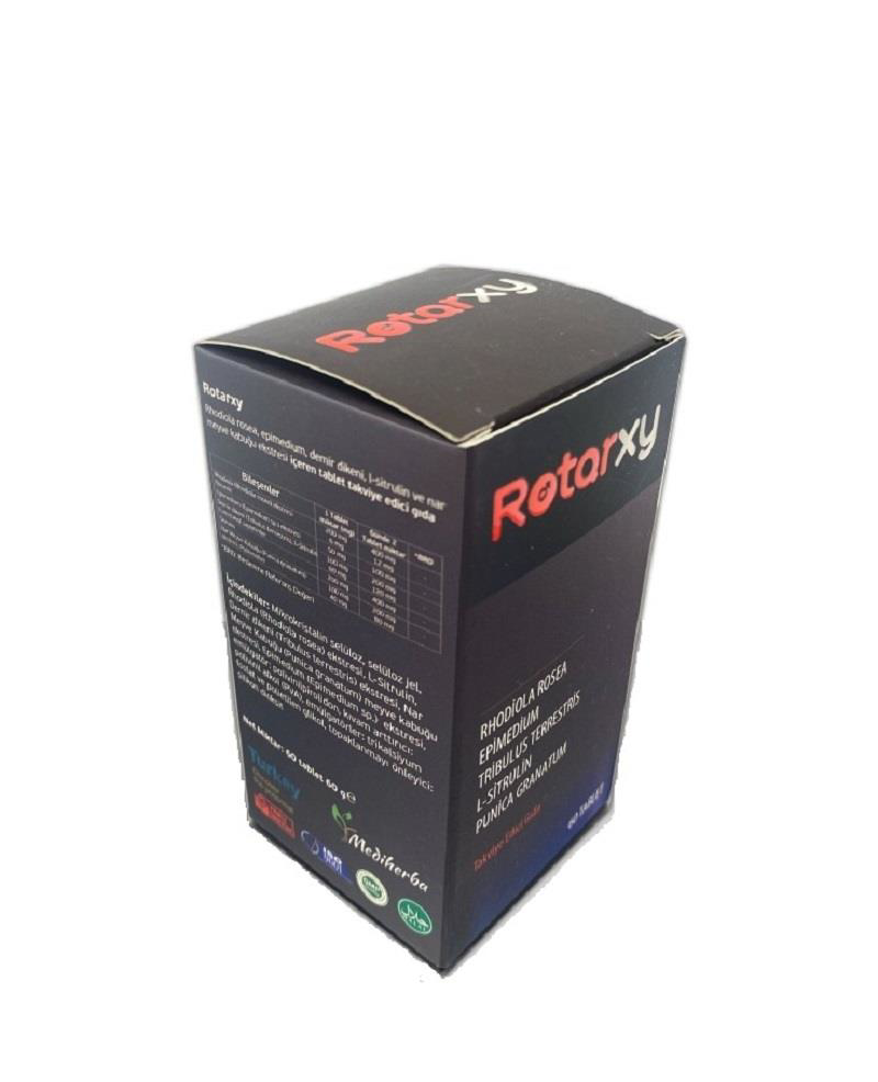 Rotarxy Sertleşme ve Erken Boşalma Tableti 60 Adet | 2 Kutu
