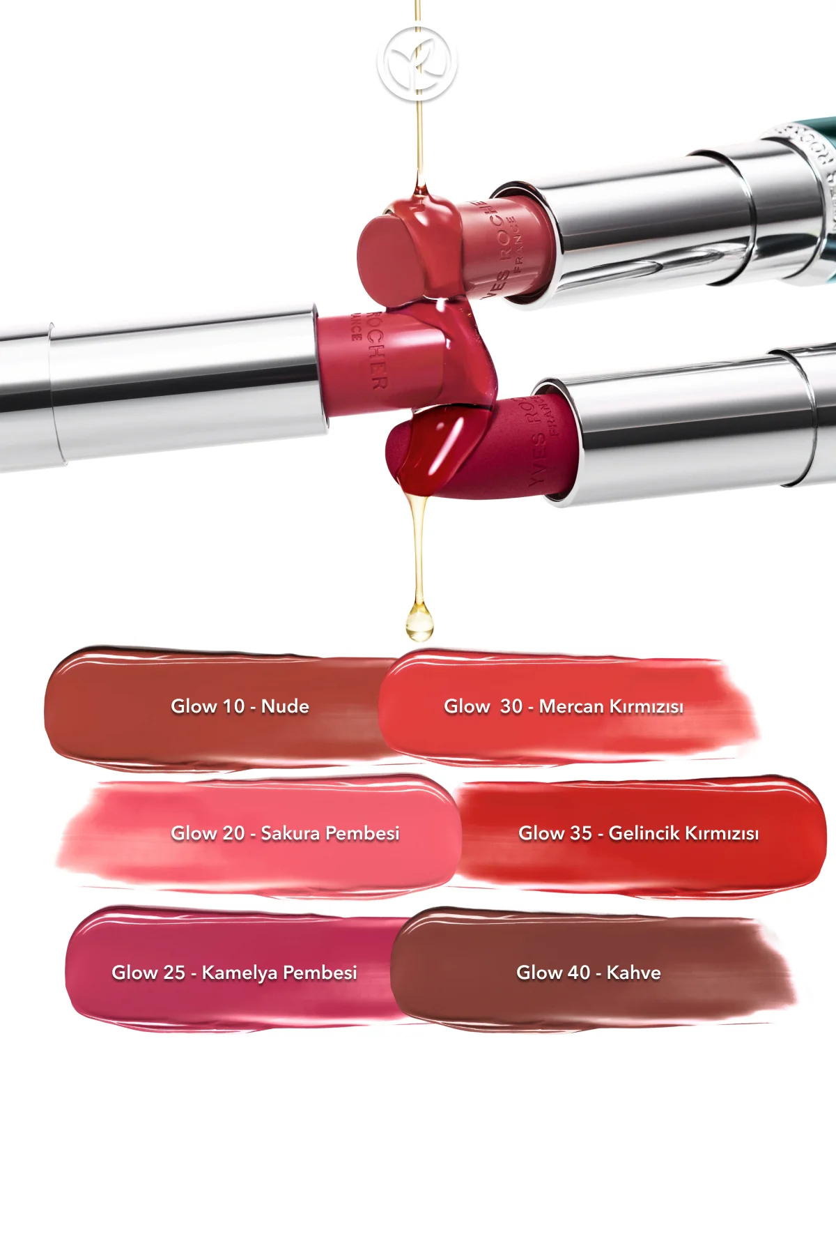 Rouge Botanique Işıltı Veren Besleyici Glow Ruj - 40. Kahve -Vega