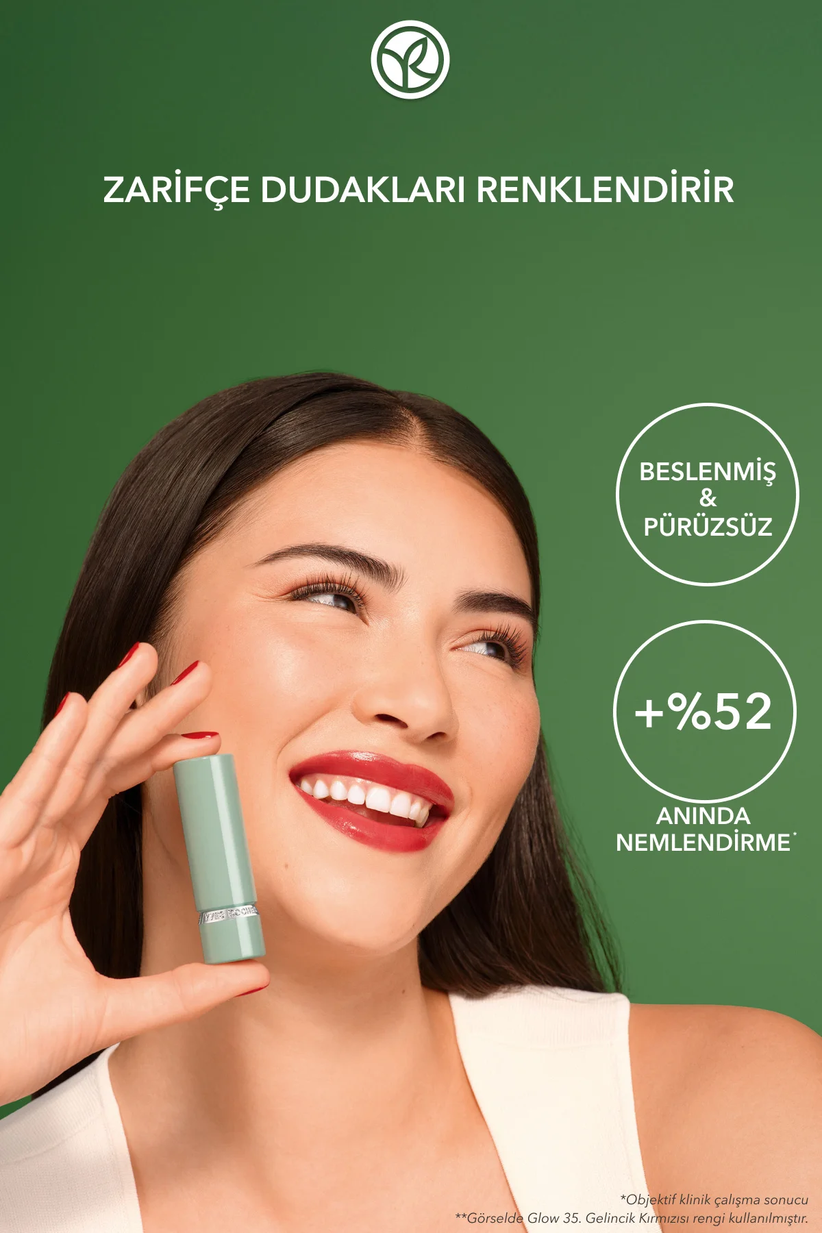 Rouge Botanique Işıltı Veren Besleyici Glow Ruj - 40. Kahve -Vega