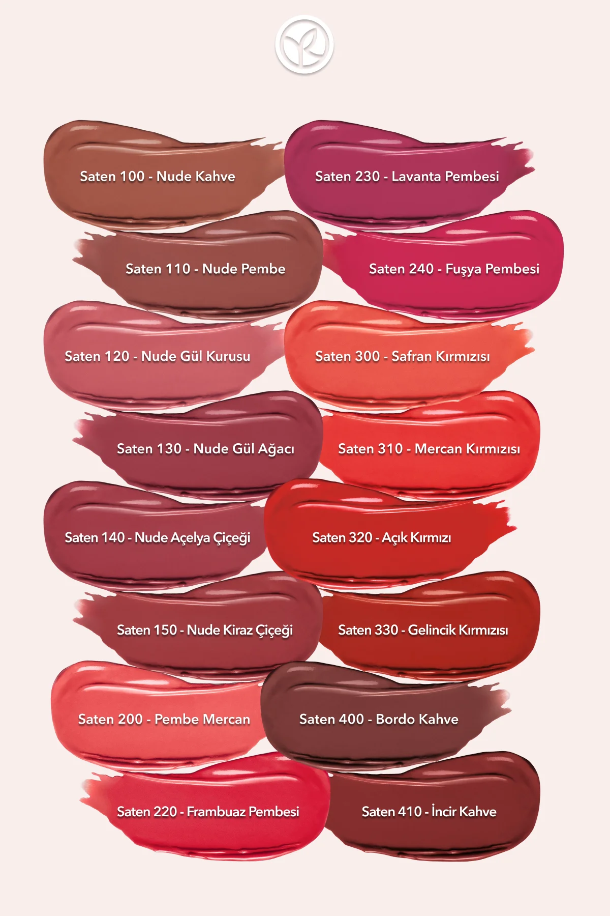 Rouge Botanique Ultra Renkli Nemlendirici Saten Ruj - 200. Pembe 