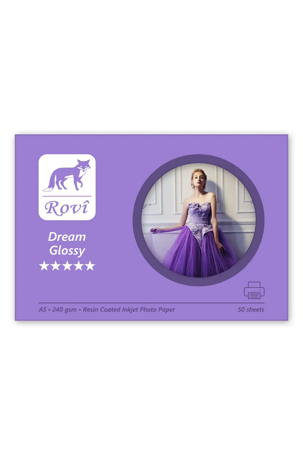 Rovi Dream Parlak Fotoğraf Kağıdı 240gsm 50yp A5