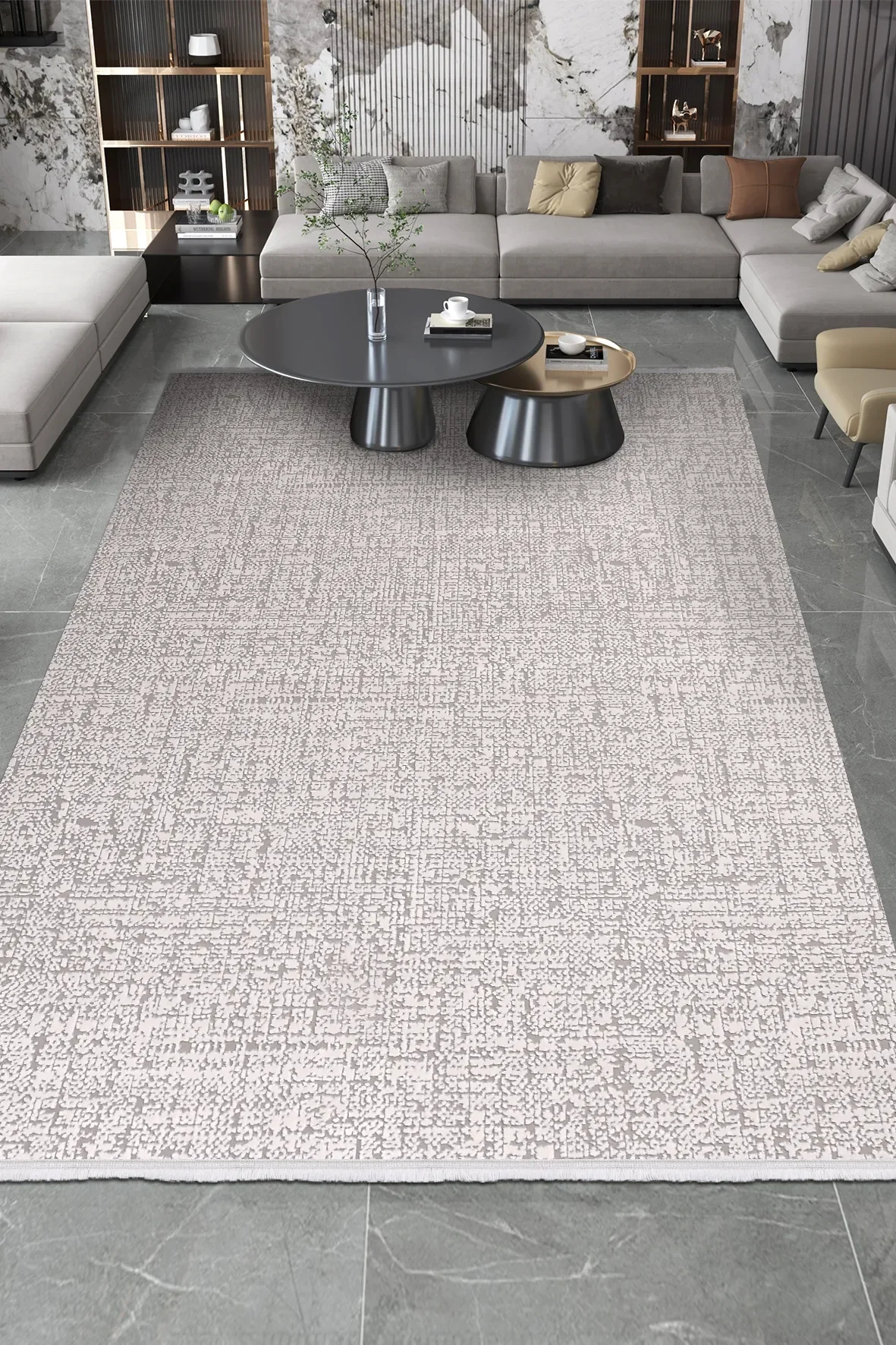 Roxstone Model Yüksek İlmek Sıklığına Sahip Modern Oturma Odası Halısı Fiyatı, Yorumları ve Özellikleri