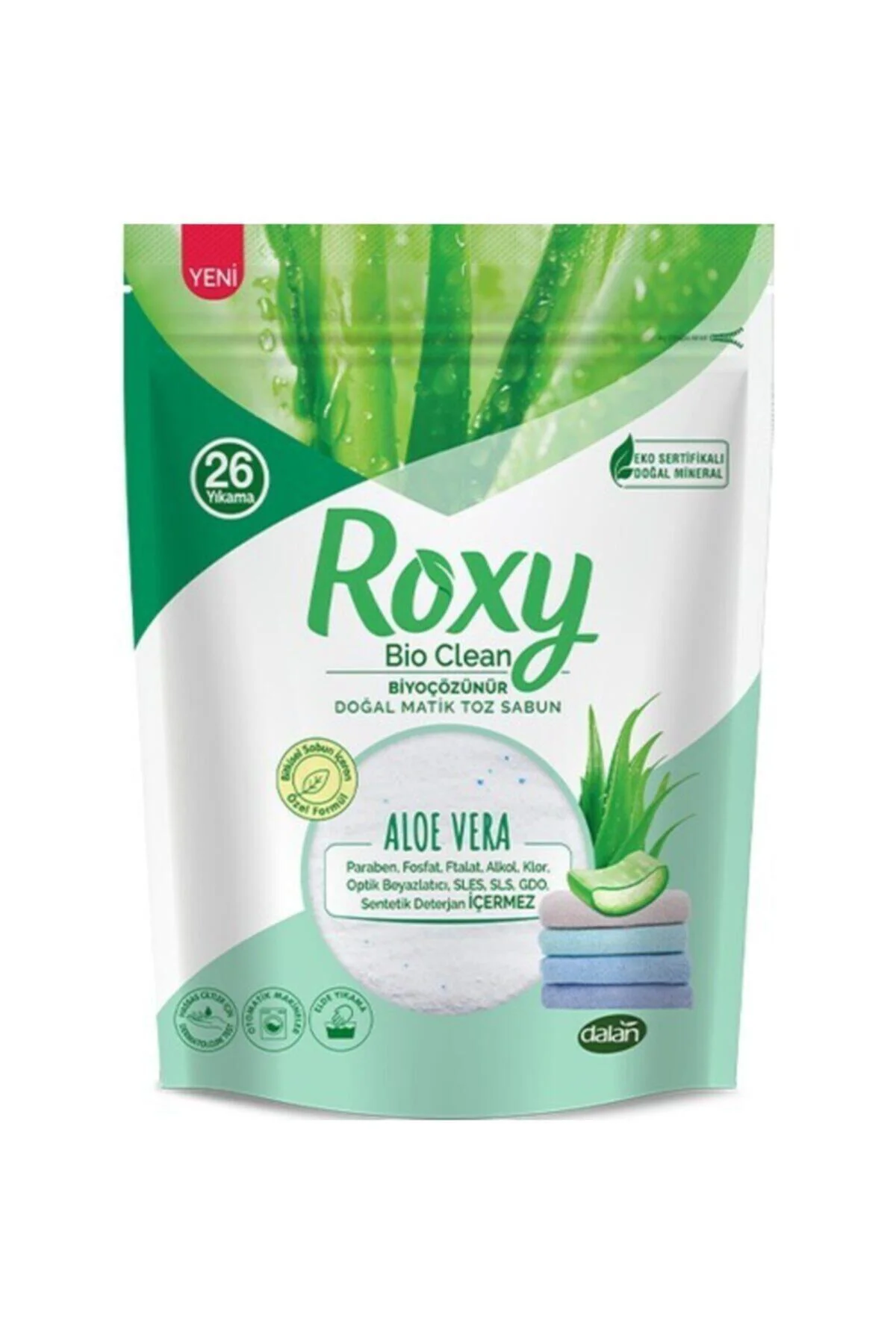 ROXYBio Clean-aloe Vera Sabun Tozu 800 Gr